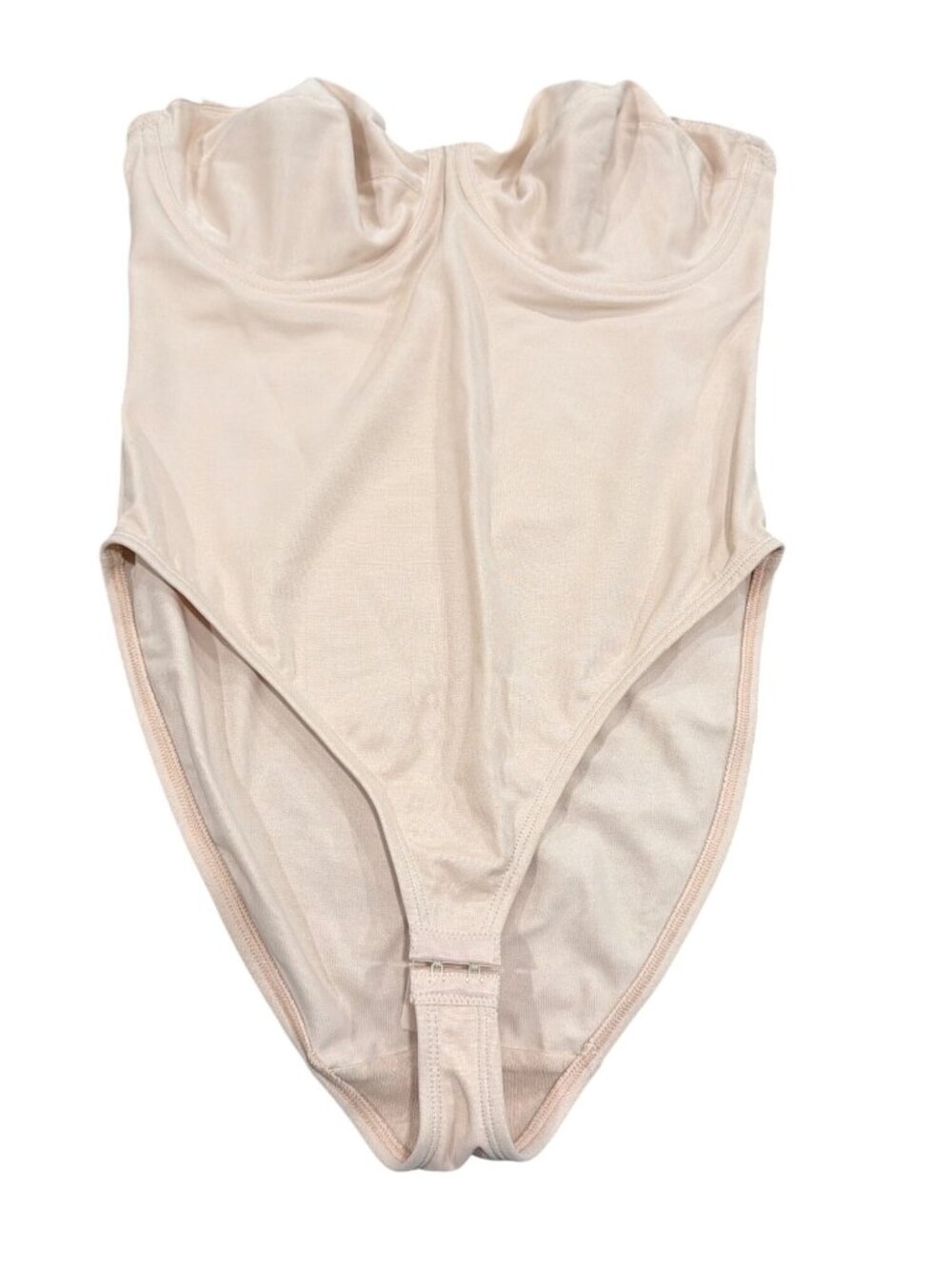 BodySlimmers By Nancy Ganz Shapewear Bodysuit Nude 36D Style 03305